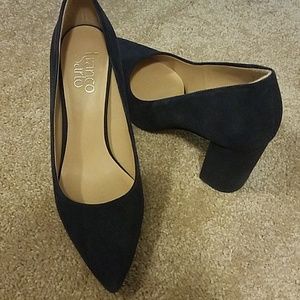 Navy Franco Sarto shoes